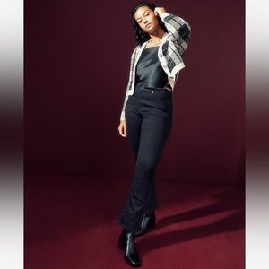 Madewell Slim Wide-Leg Crop Jeans in Lunar Wash